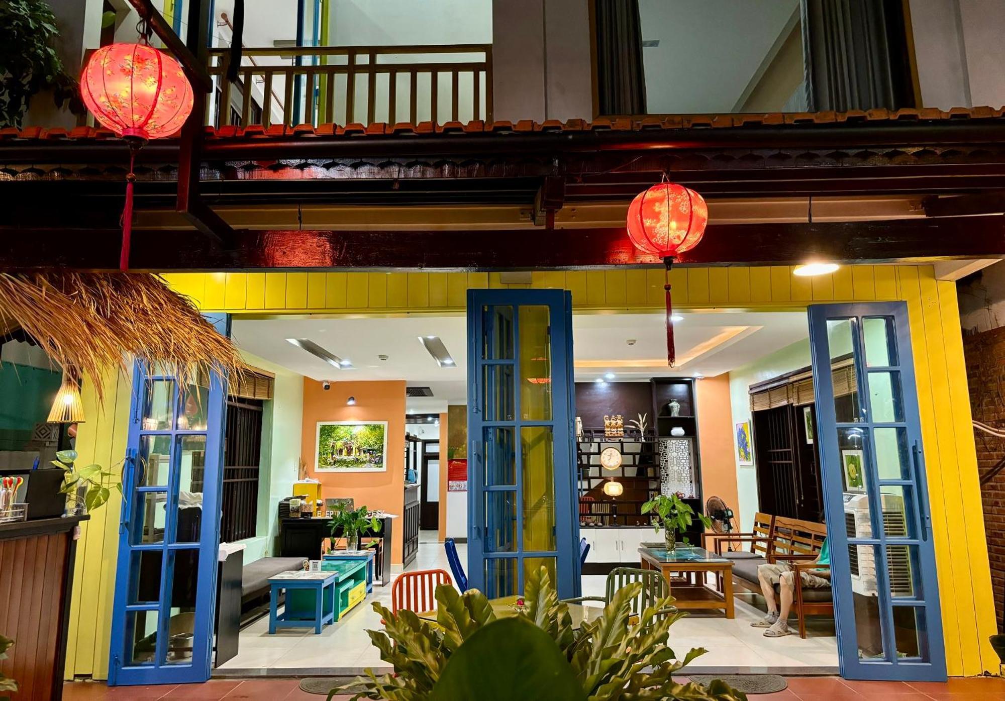 Pearl Beach Homestay ฮอยอัน ภายนอก รูปภาพ