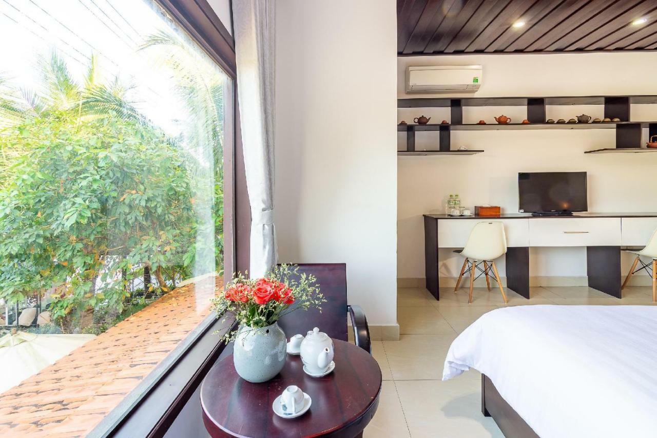 Pearl Beach Homestay ฮอยอัน ภายนอก รูปภาพ